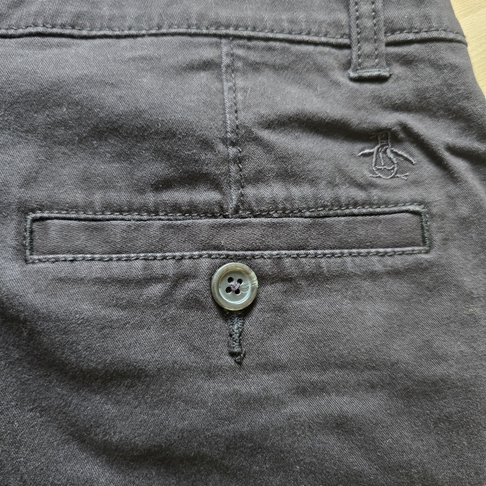 Orginal Penguin Black Pants Size 30x32 - Picture 5 of 13